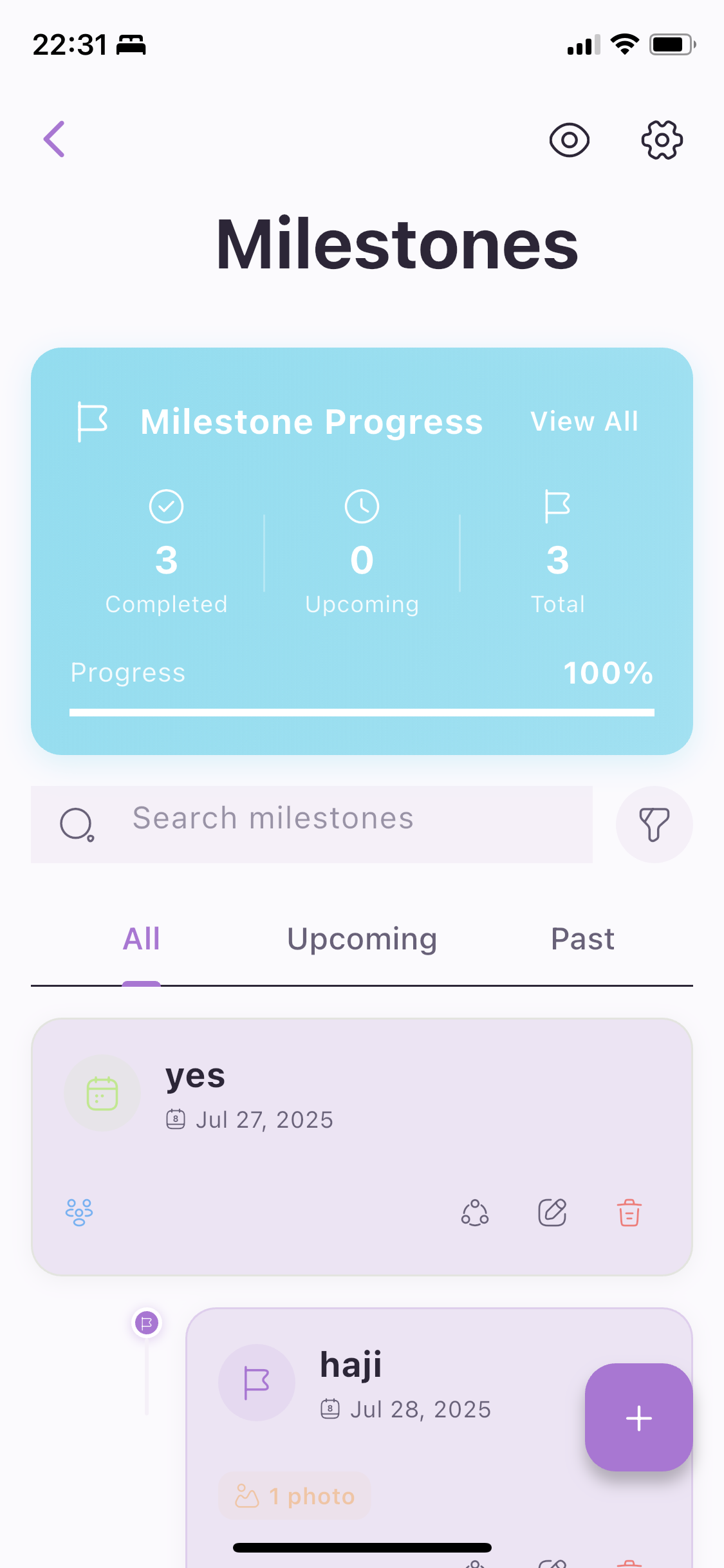 Bloombook Home Screen